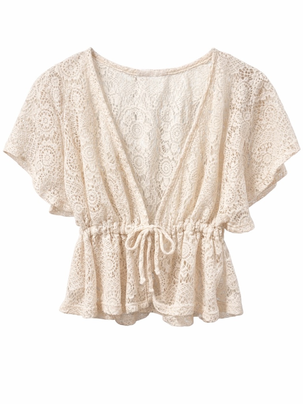 Girls - 10/12 - Ivory Lace Coverlet